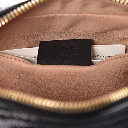 Gucci Suede Small Ophidia Belt Bag 85 34 Hibiscus Red 7 of 10
