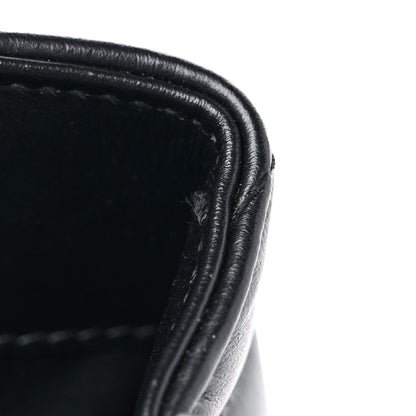 Saint Laurent Calfskin Y Quilted Monogram Monochrome Small Loulou Chain Satchel Black 13 of 15
