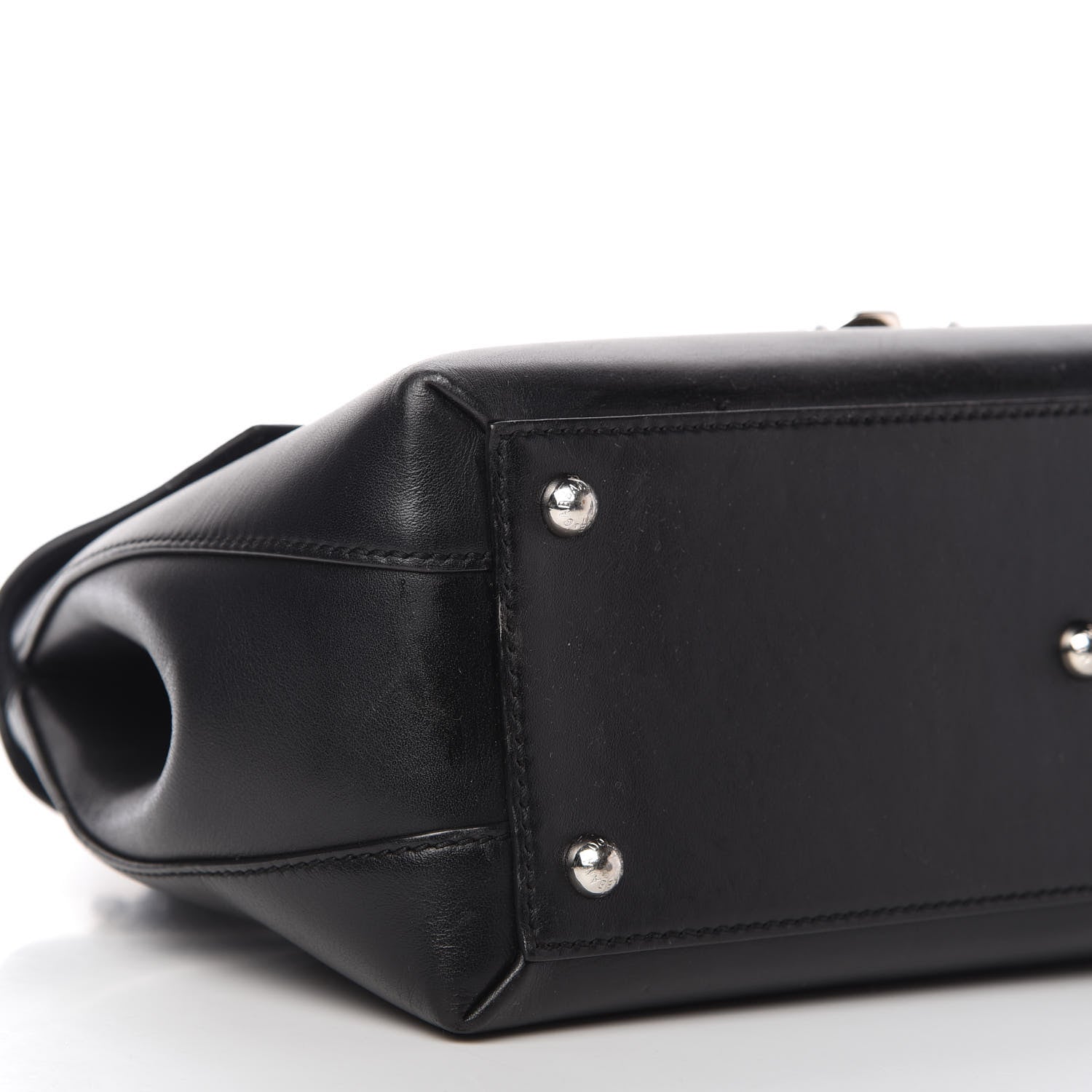Dolce & Gabbana Calfskin Small Lucia Satchel Black 6 of 9