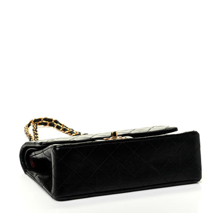 Chanel Lambskin Quilted Small Double Flap Black 3 of 4