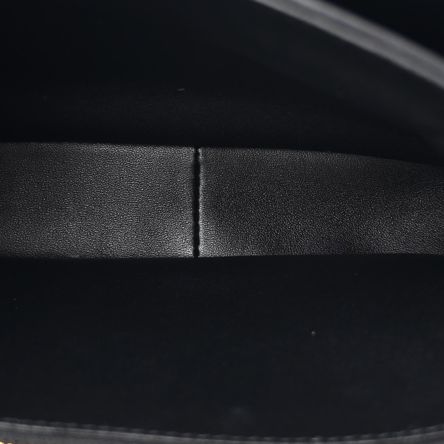 Celine Shiny Calfskin Medium Triomphe Black 5 of 12