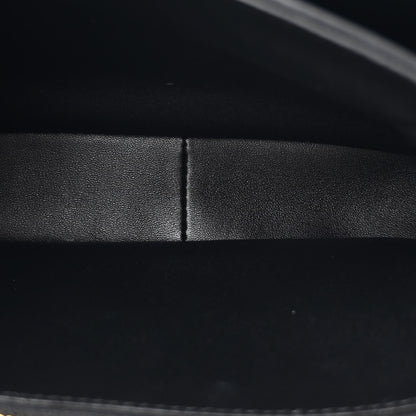 Celine Shiny Calfskin Medium Triomphe Black 5 of 12