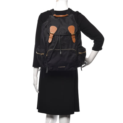 Burberry Nylon Large Rucksack Backpack Black 2 of 10