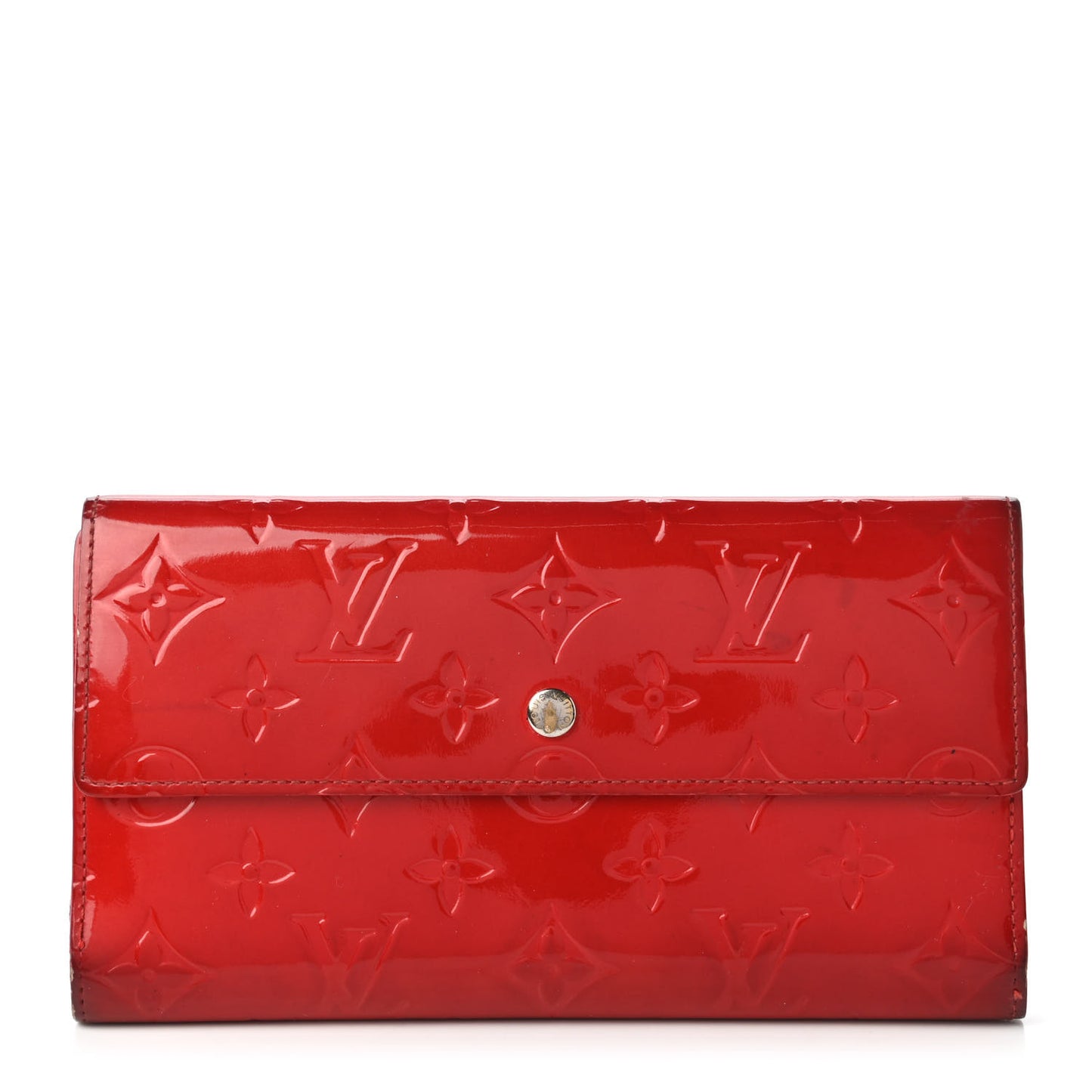 Vernis Porte Tresor International Wallet Rouge