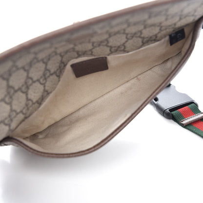 Gucci GG Supreme Monogram Neo Vintage Web Belt Bag Brown 5 of 11