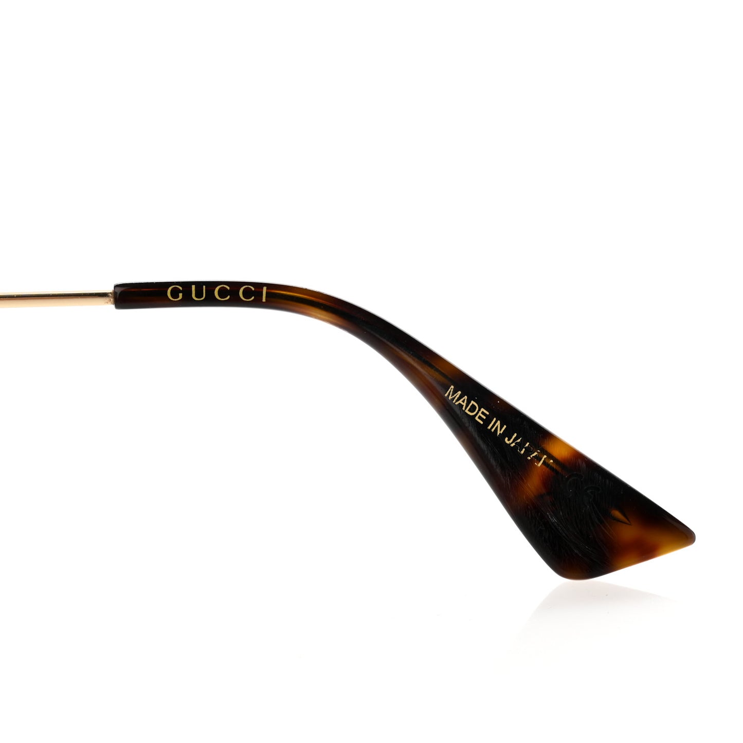 Metal Round Frame Sunglasses GG0061S Green Red