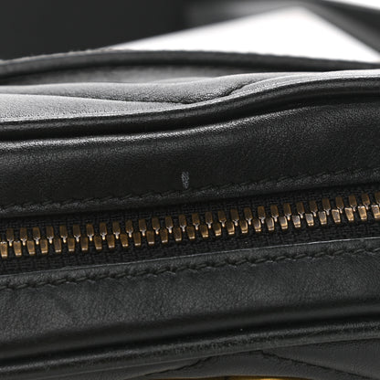 Gucci Calfskin Matelasse GG Marmont Belt Bag 95 38 Black 13 of 15