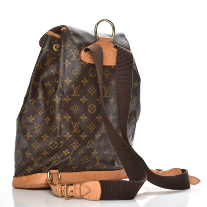 Louis Vuitton Monogram Montsouris GM Backpack 3 of 10