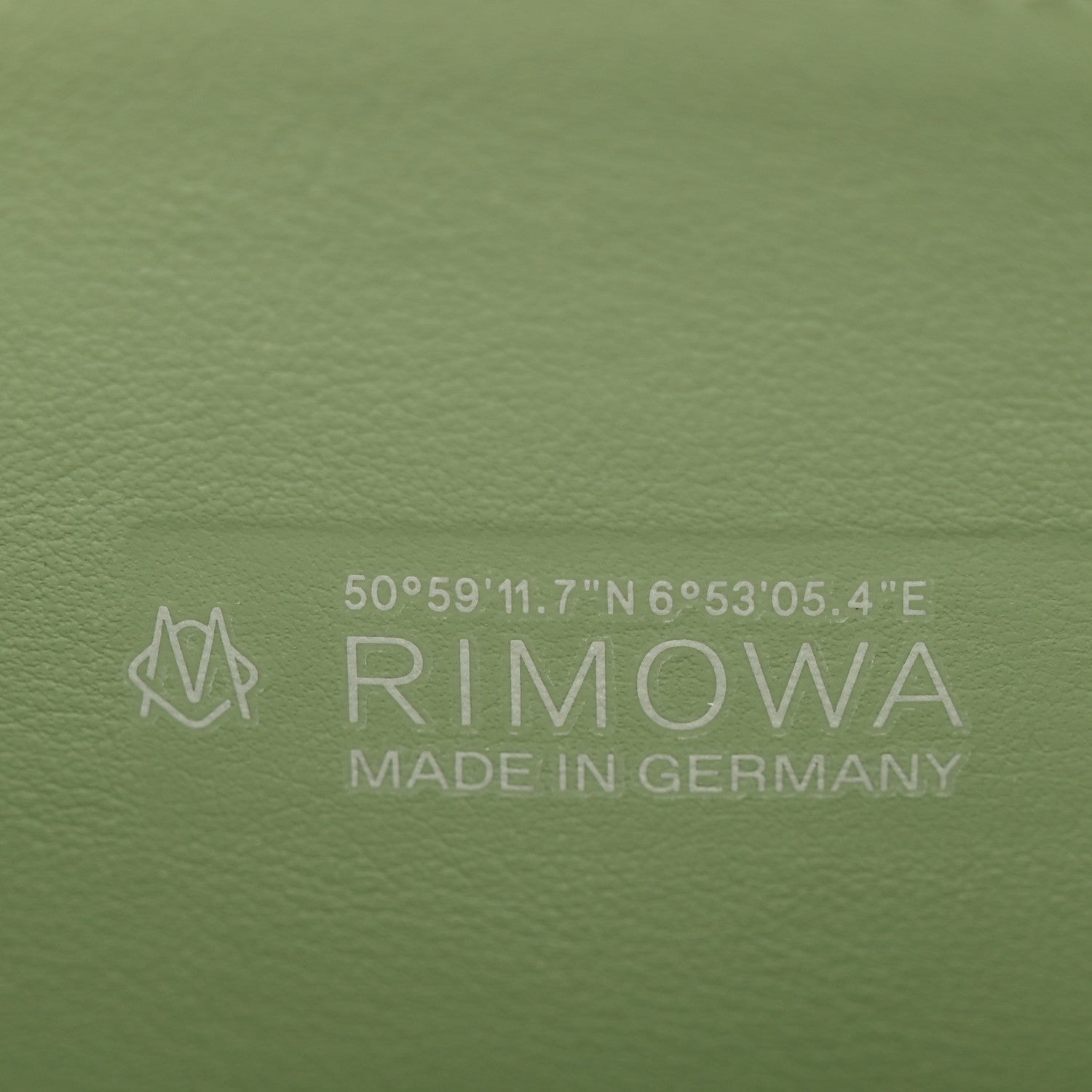 Rimowa Gloss Polycarbonate Personal Cross-Body Bag White Green White Green 7 of 9