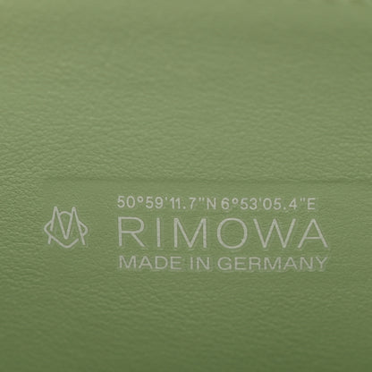 Rimowa Gloss Polycarbonate Personal Cross-Body Bag White Green White Green 7 of 9