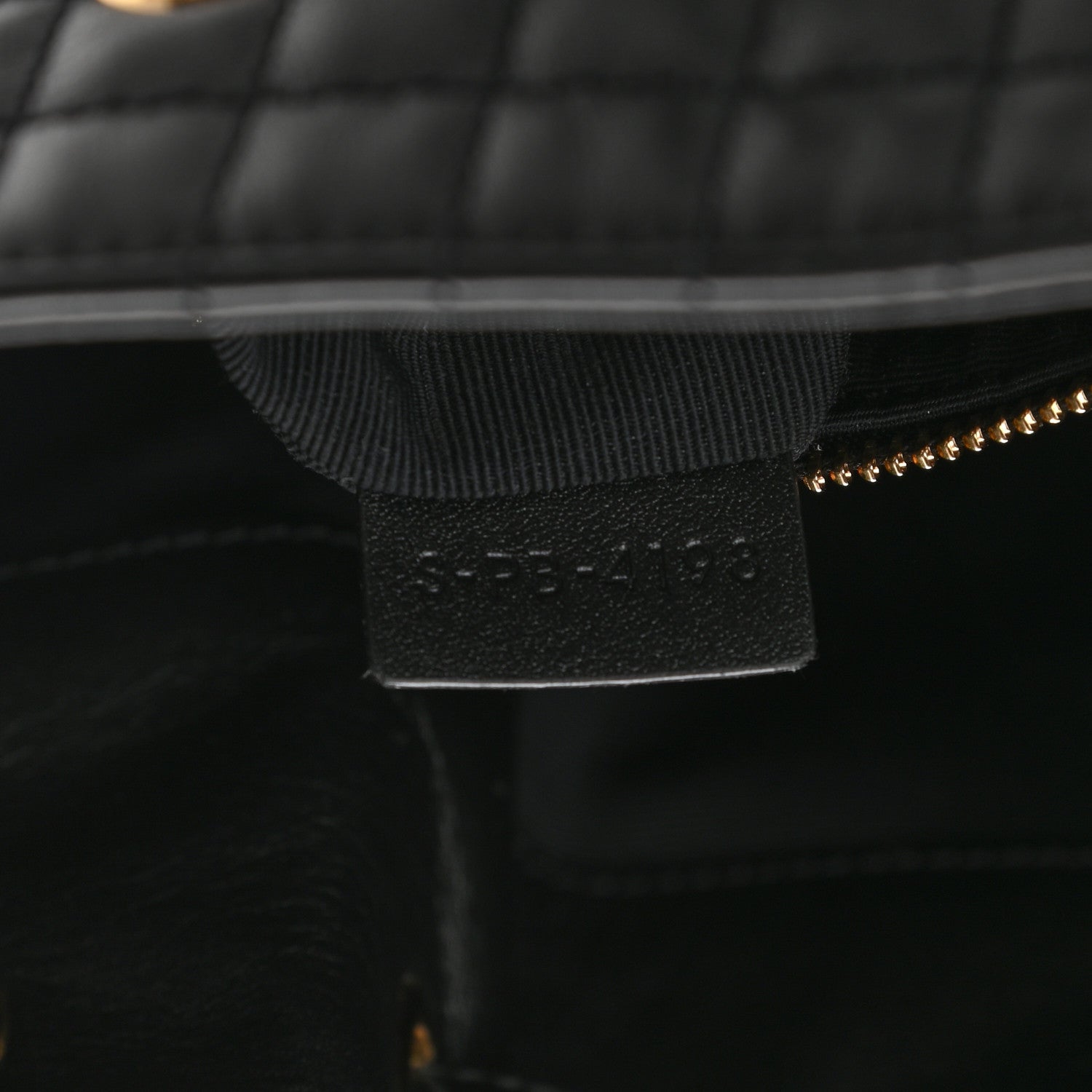 Celine Calfskin Quilted Small C Backpack Black 7 of 9
