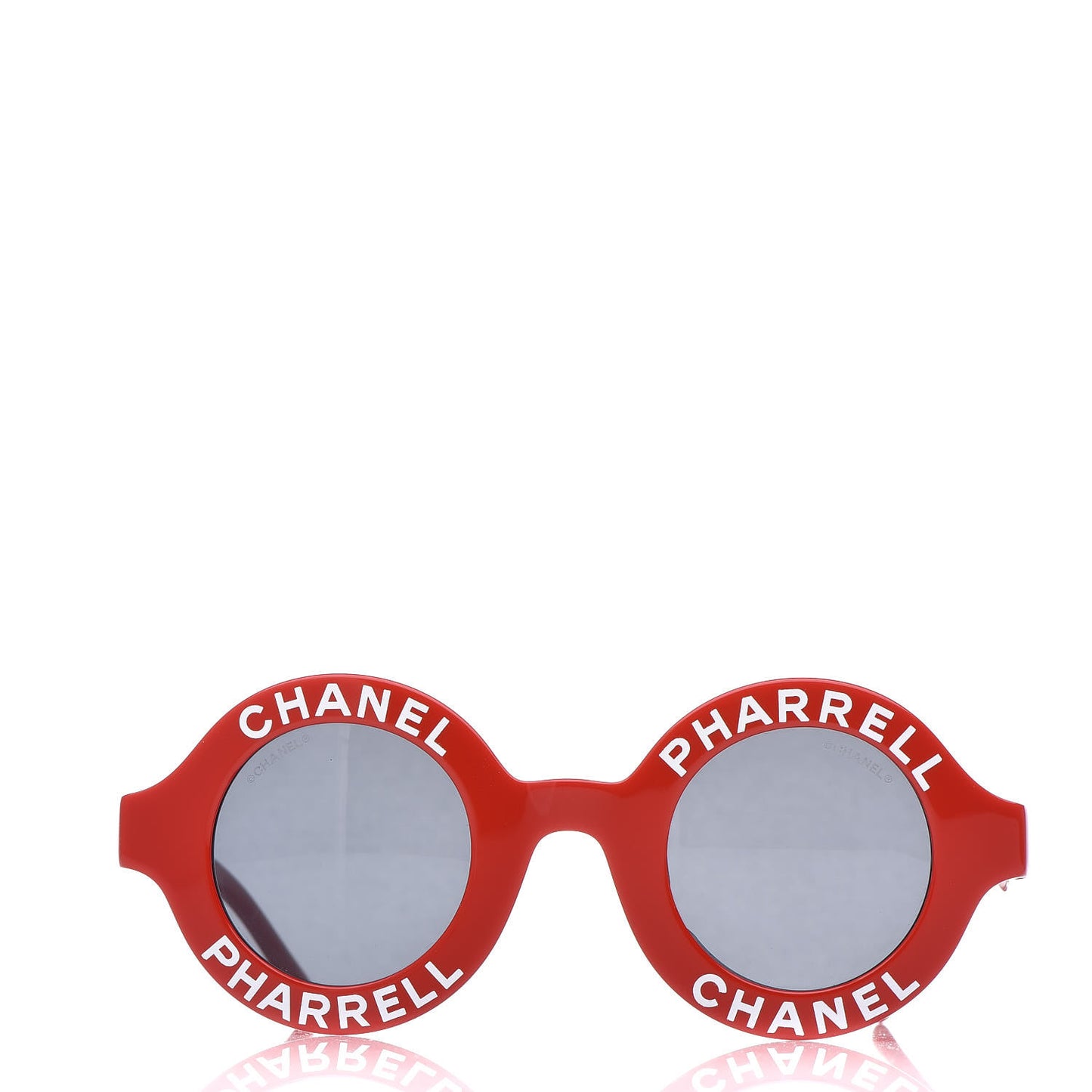 x Pharrell Williams Round 19mm Sunglasses Red