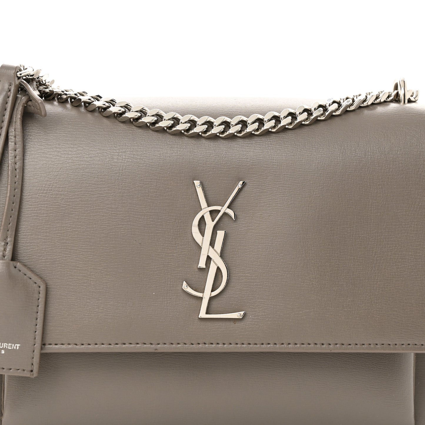 Calfskin Medium Monogram Sunset Fog