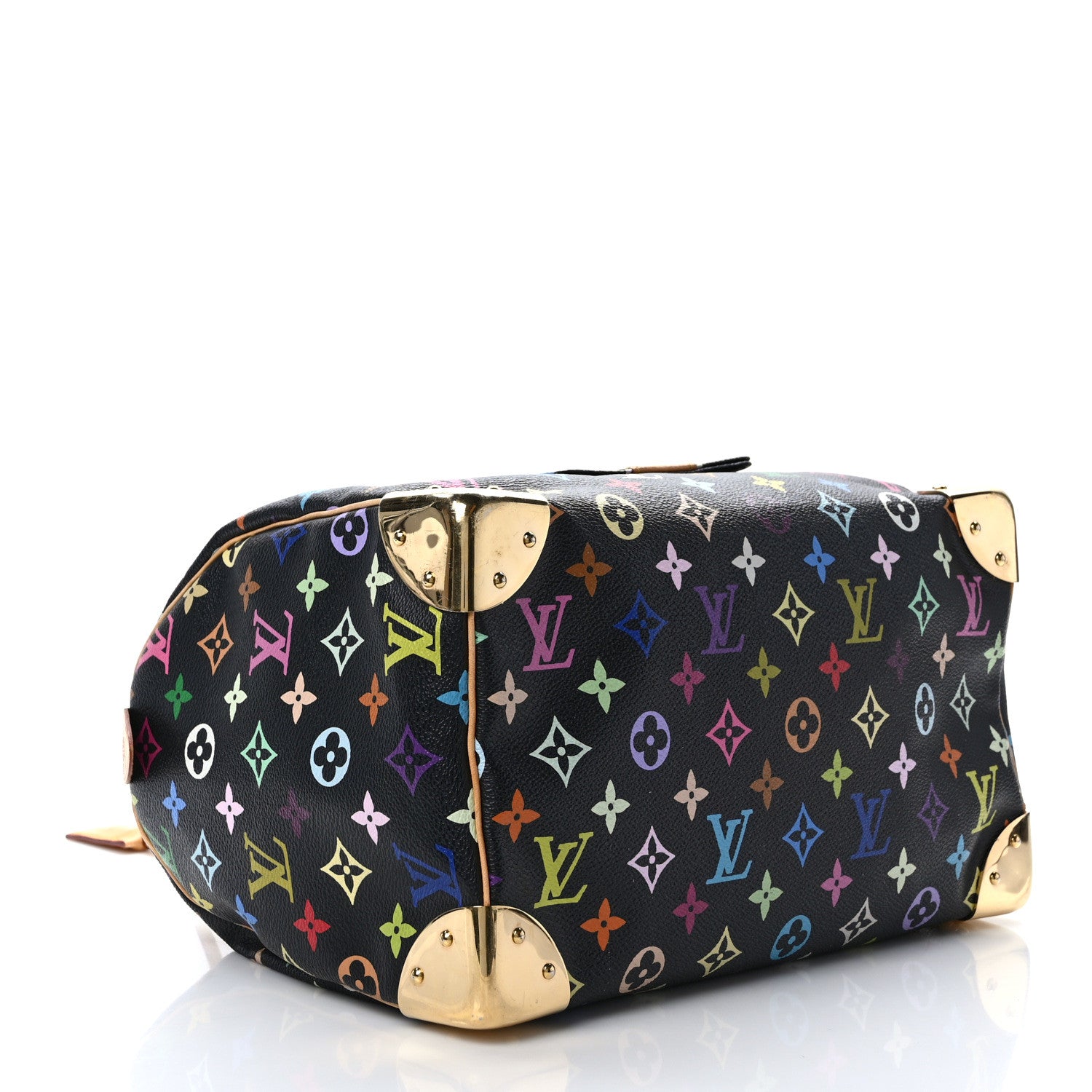 Louis Vuitton Monogram Multicolor Speedy 30 Black 4 of 16
