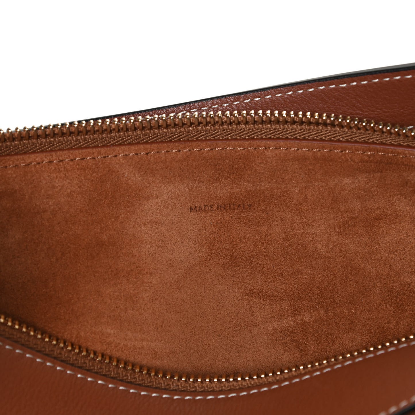 Supple Calfskin Medium Romy Shoulder Bag Tan