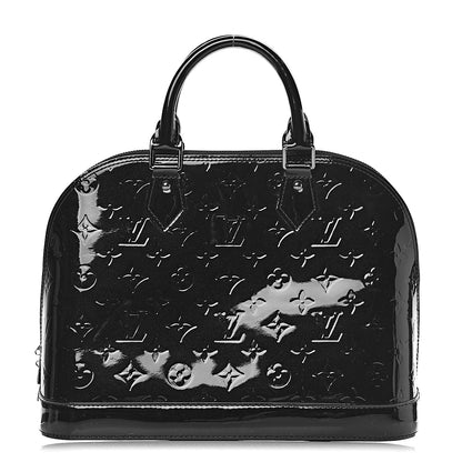 Louis Vuitton Vernis Alma PM Noir Magnetique 1 of 11