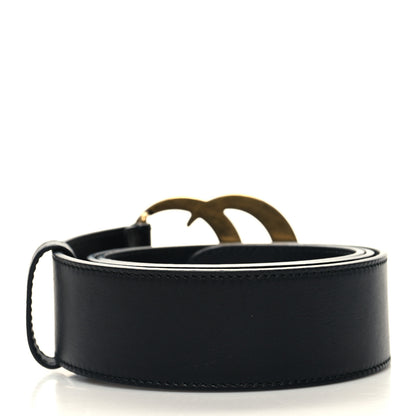 Gucci Calfskin Double G 40mm Belt 85 34 Black 2 of 5
