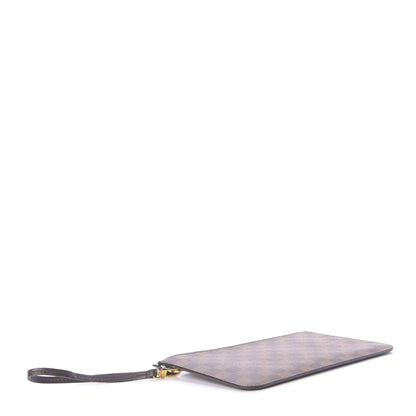 Louis Vuitton Damier Ebene Neverfull MM GM Pochette 4 of 12