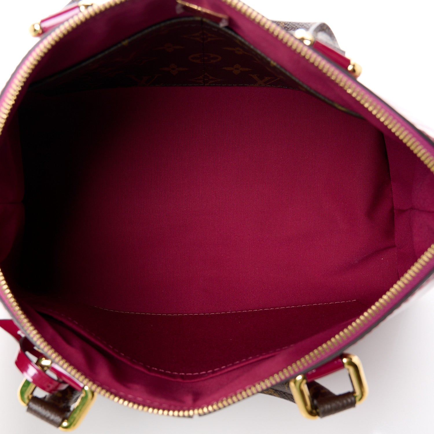 Louis Vuitton Patent Calfskin Miroir Tote Magenta 6 of 12