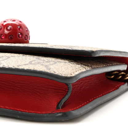 Gucci GG Supreme Monogram Mini Cherry Chain Bag 9 of 9