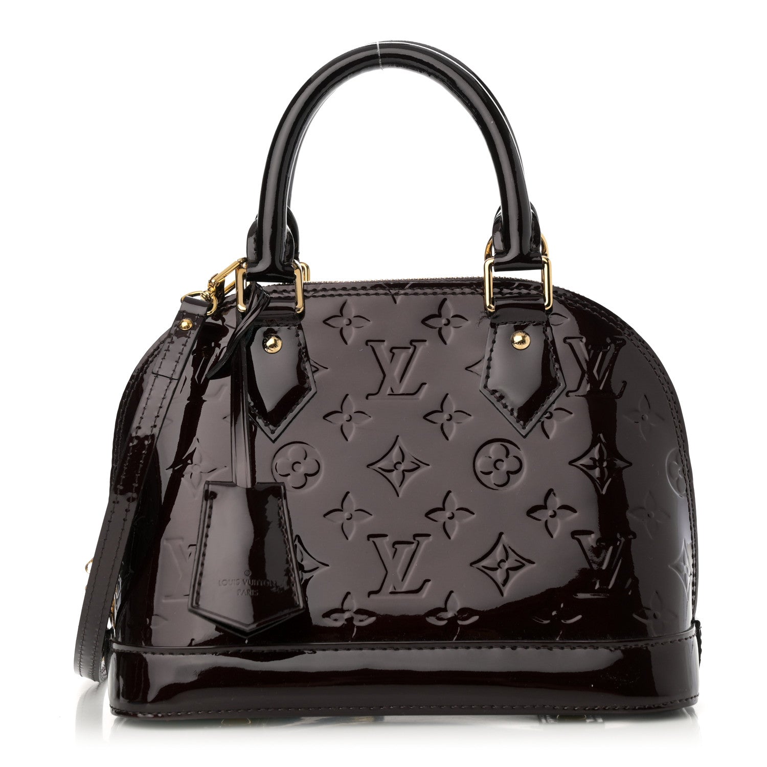 Louis Vuitton Vernis Alma BB Amarante 1 of 10