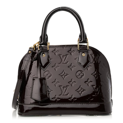 Louis Vuitton Vernis Alma BB Amarante 1 of 10