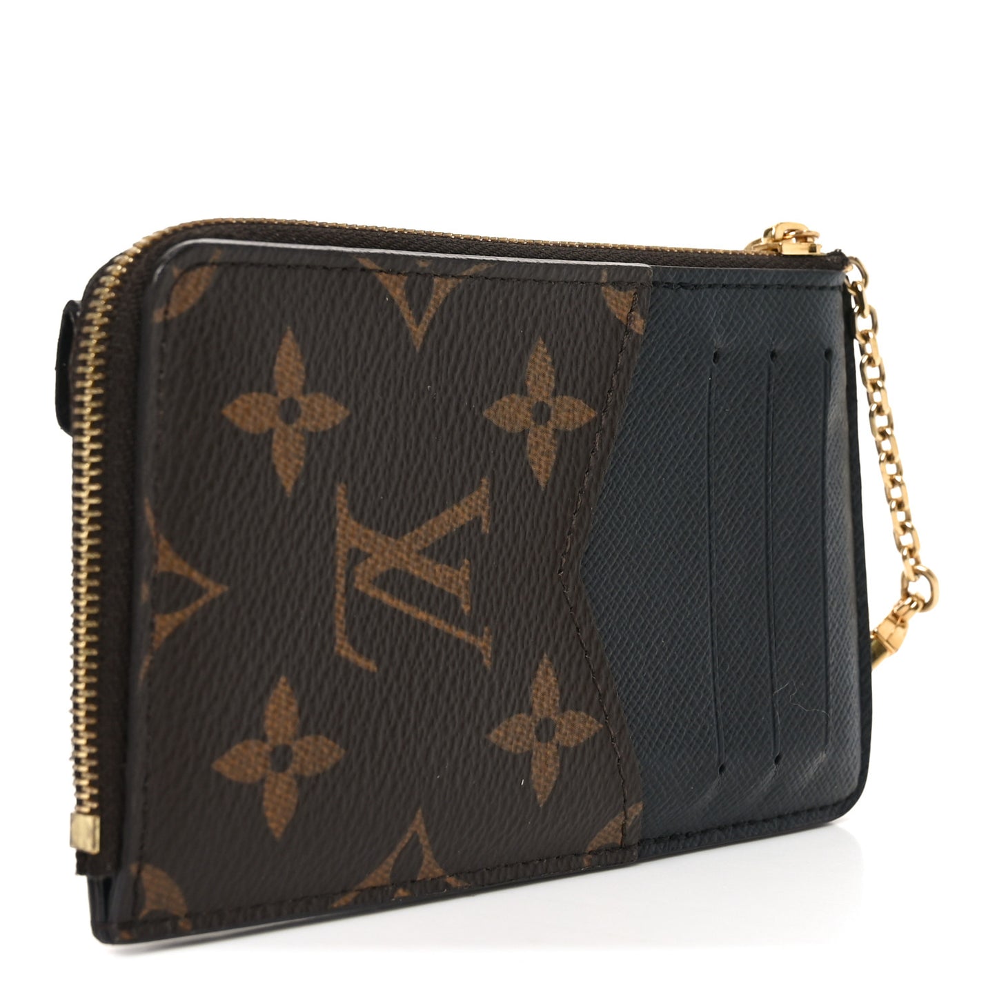 Monogram Recto Verso Card Holder Black
