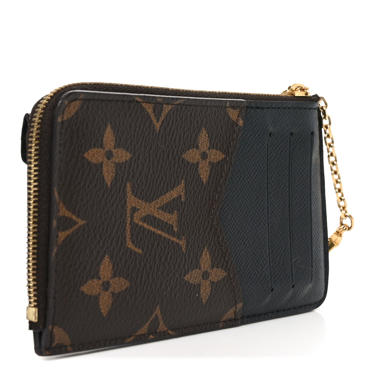 Louis Vuitton Monogram Recto Verso Card Holder Black 3 of 6