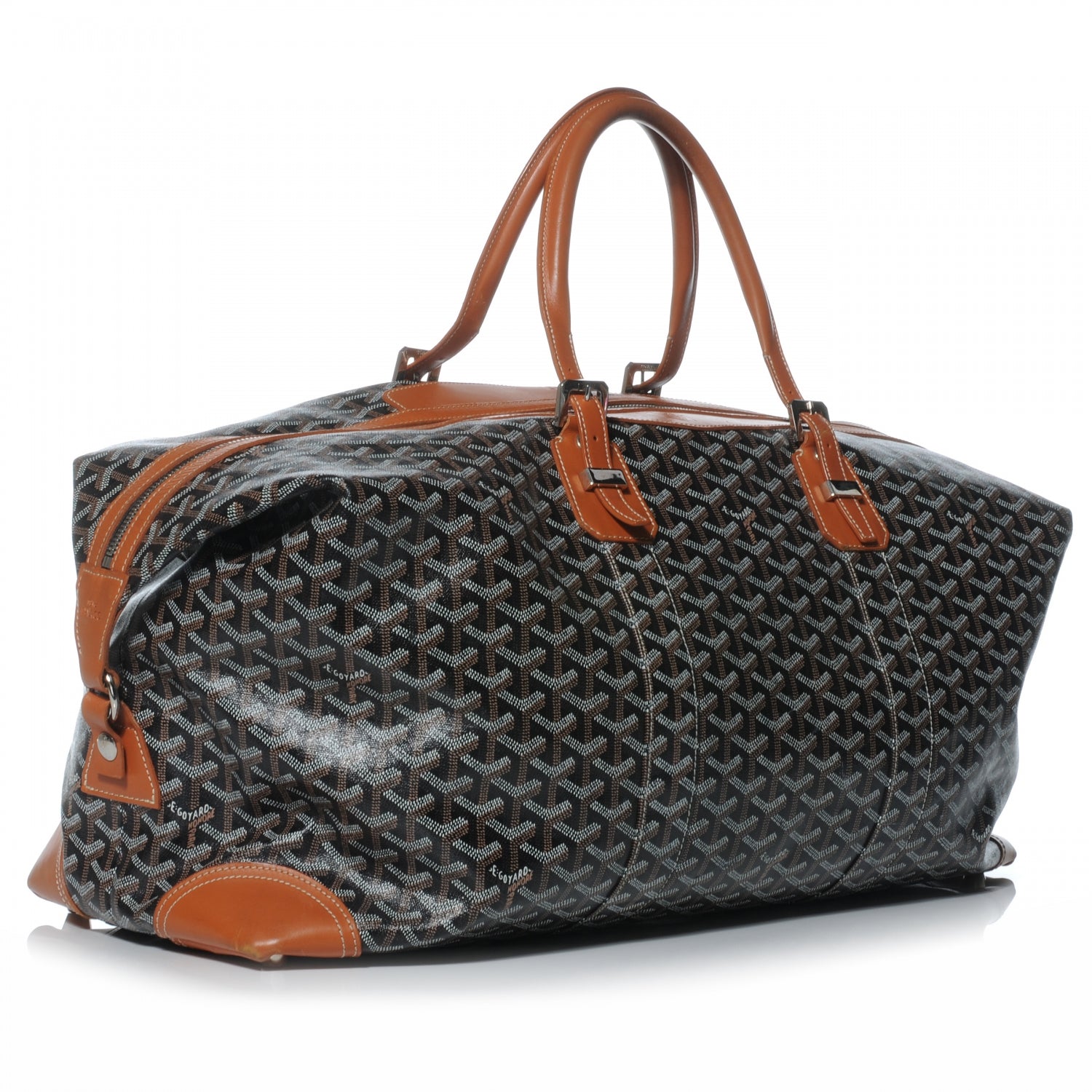 Goyard Goyardine Boeing 55 Black Gold 3 of 9