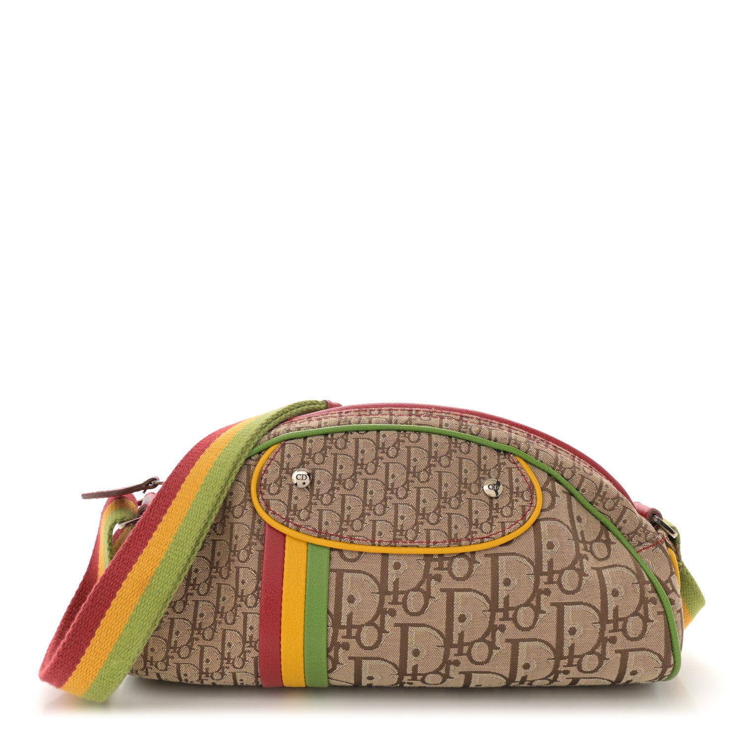 Christian Dior Monogram Rasta Shoulder Bag Beige 1 of 16