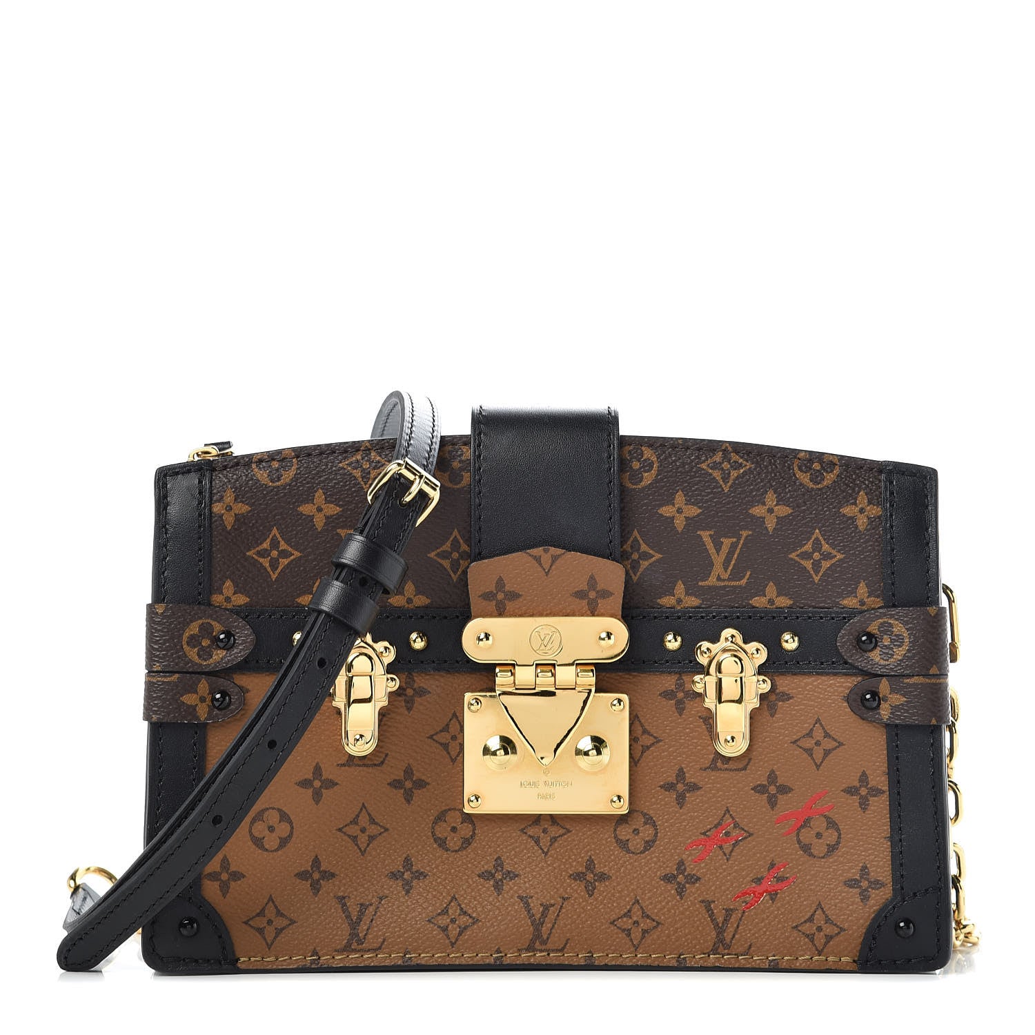 Louis Vuitton Reverse Monogram Trunk Clutch 1 of 8