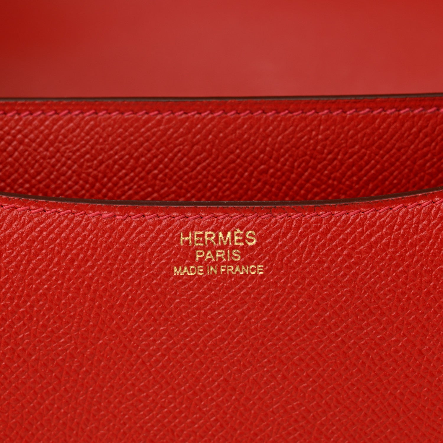 Hermes Epsom Constance 24 Rouge Casaque 7 of 11