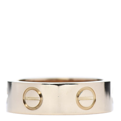 Cartier 18K Yellow Gold 5.5mm LOVE Ring 49 4.75 3 of 6