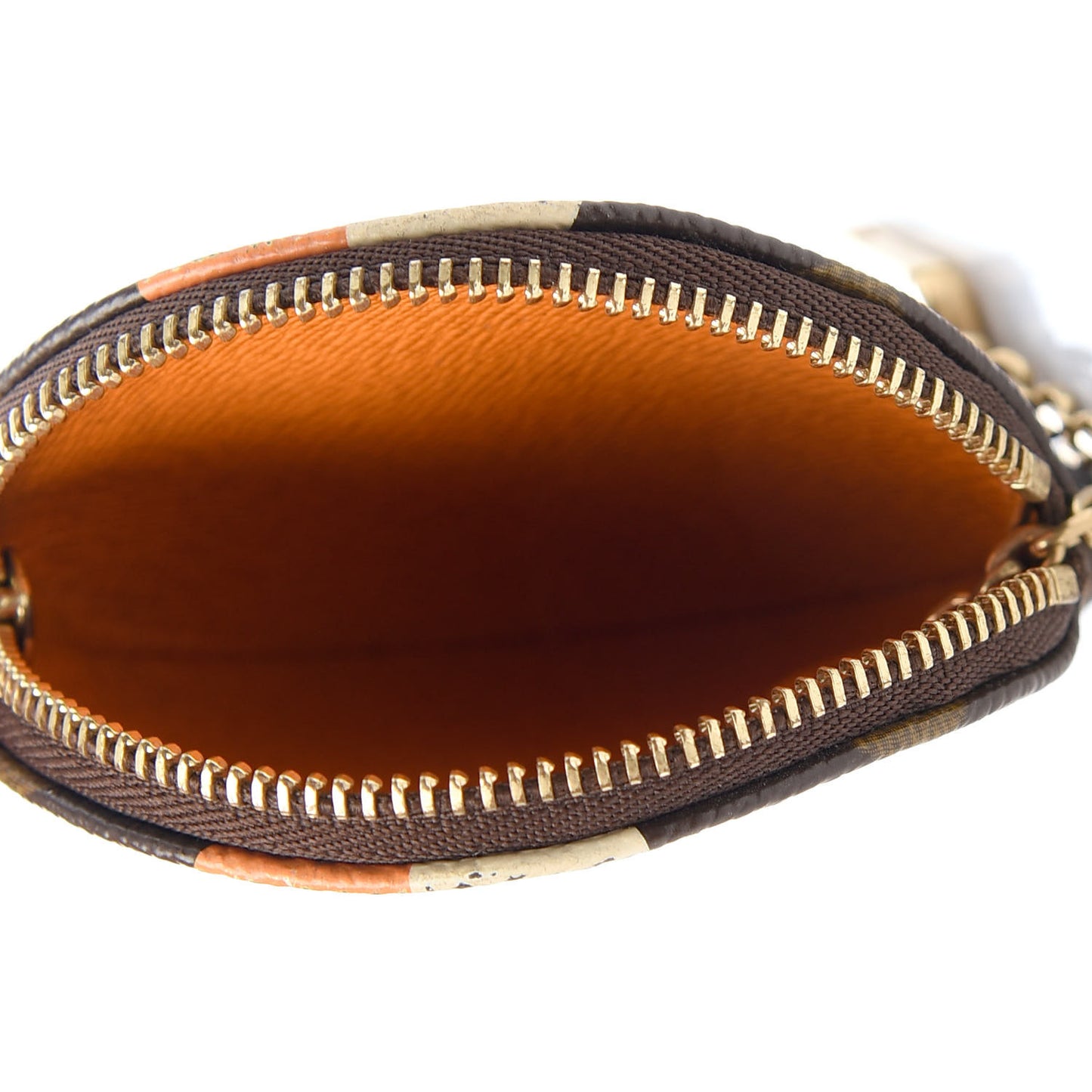 Monogram Groom Round Coin Purse