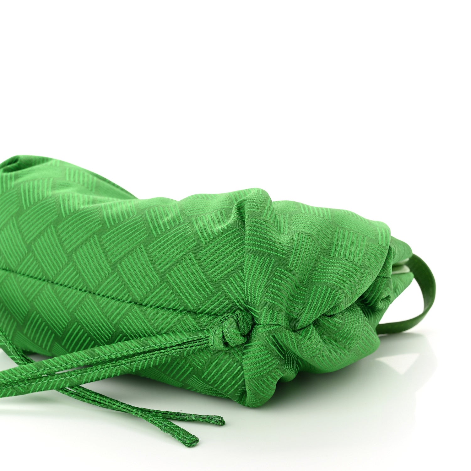 Bottega Veneta Fabric Intrecciato Small The Point Triangle Bag Parakeet 9 of 9