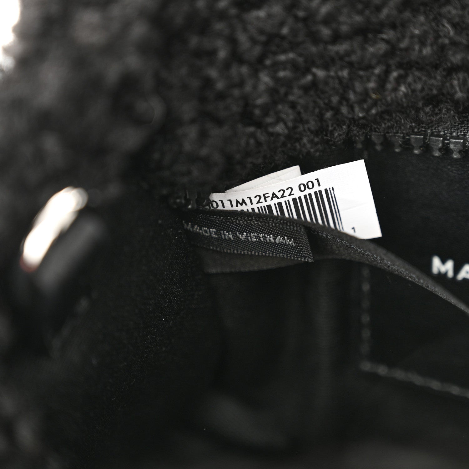 Marc Jacobs Polyester Cotton Mini The Teddy Traveler Tote Bag Black 7 of 10