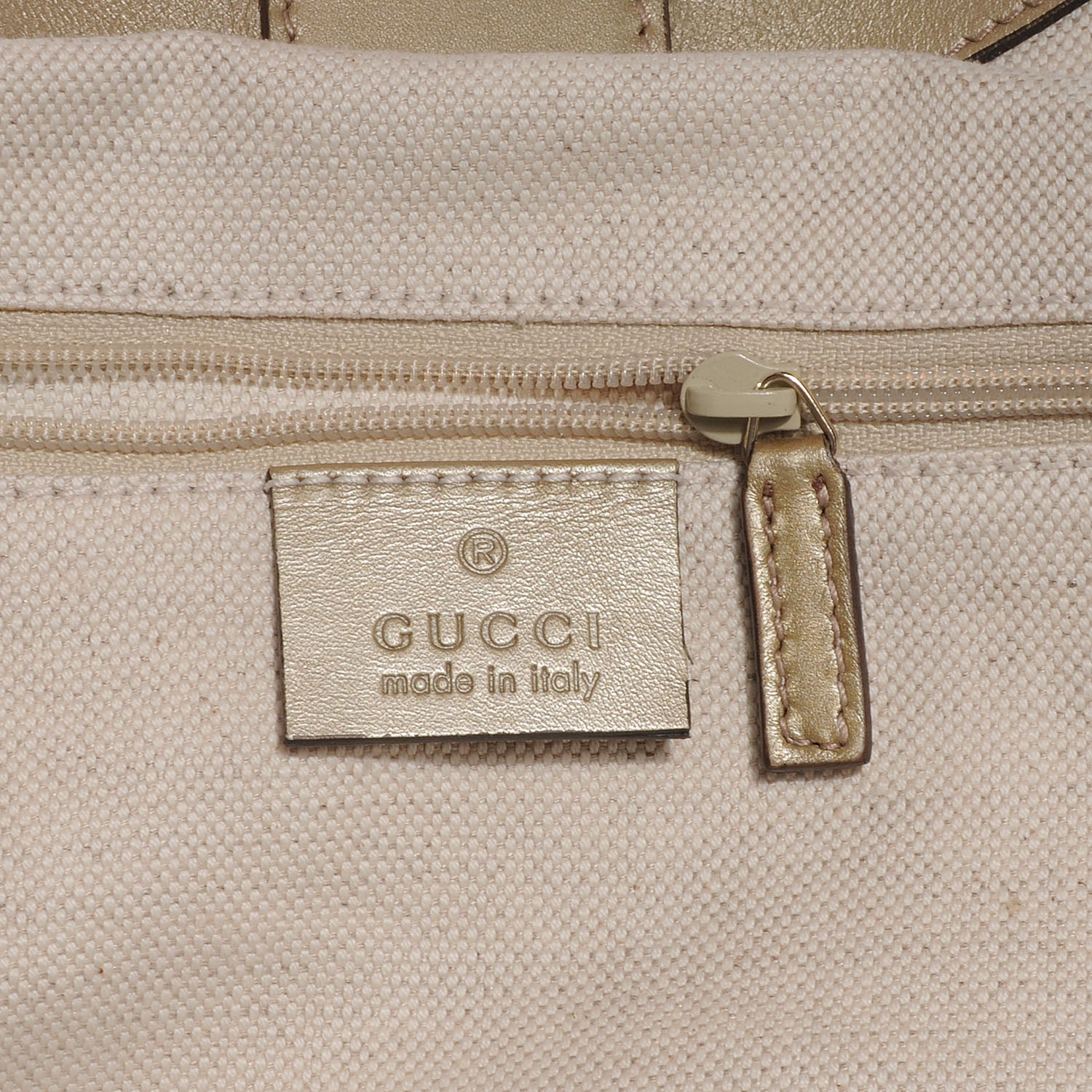 Gucci Monogram Large Sukey Tote Beige Champagne 8 of 9