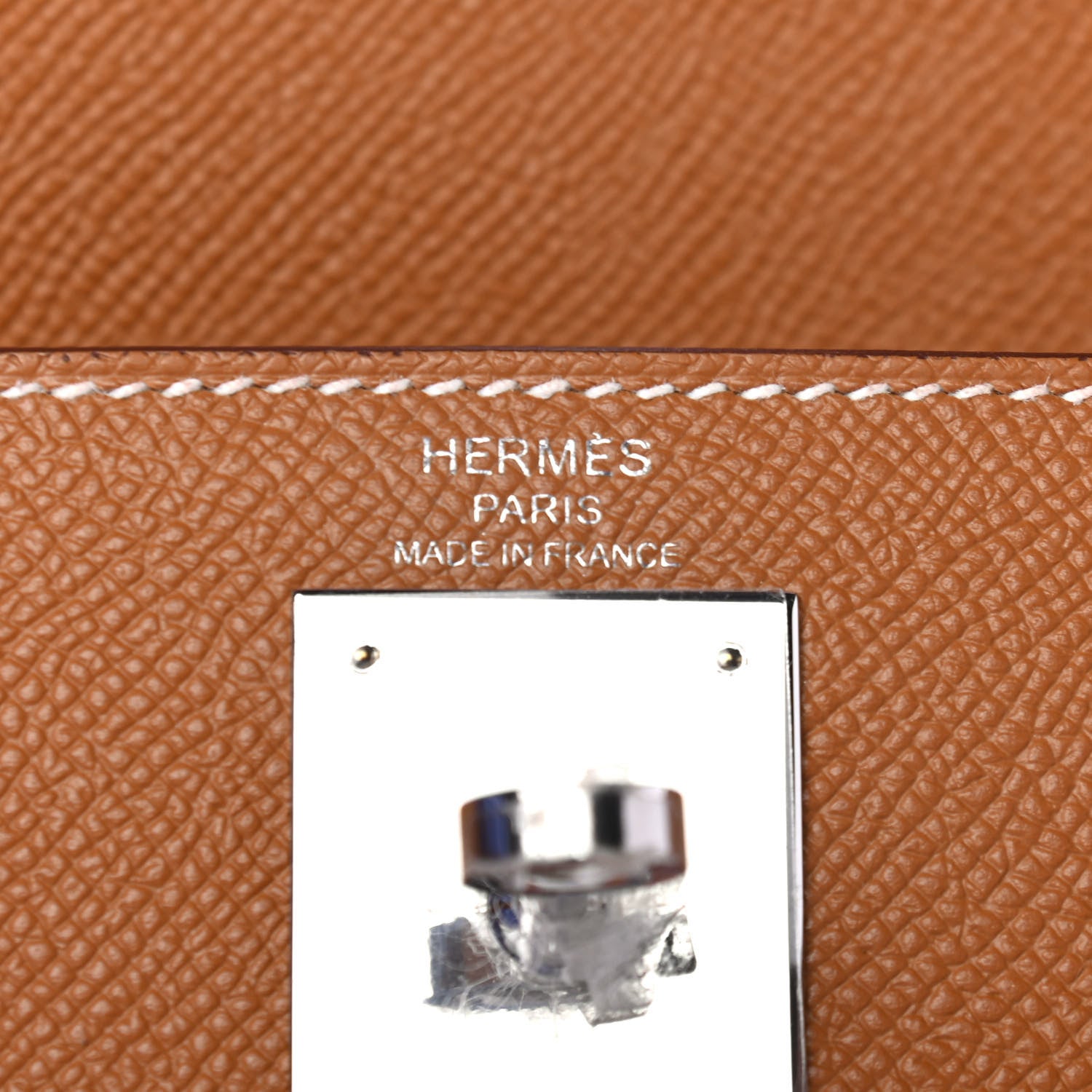 Hermes Epsom Kelly Sellier 28 Gold 6 of 8