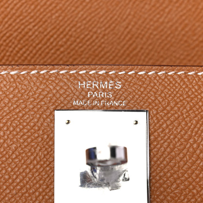 Hermes Epsom Kelly Sellier 28 Gold 6 of 8