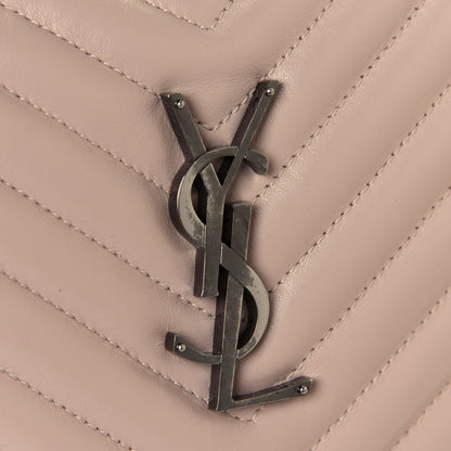 Saint Laurent Calfskin Matelasse Monogram Lou Camera Bag Nude Powder 9 of 9