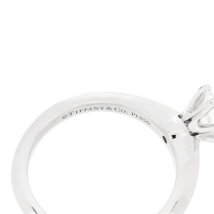 Tiffany Platinum Diamond .63ct Solitaire Engagement Ring 46 3.75 4 of 6