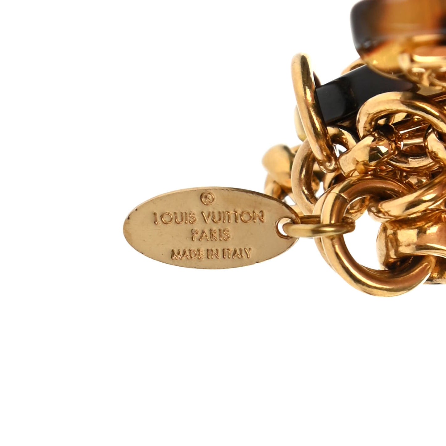 Insolence Bag Charm Ecaille