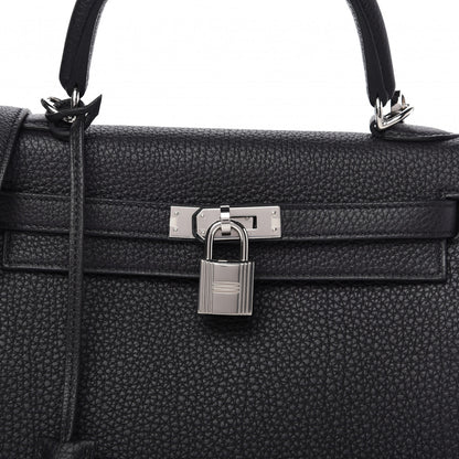 Hermes Togo Kelly Retourne 25 Black 10 of 11