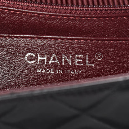 Chanel Lambskin Quilted Maxi Single Flap Black 6 of 13