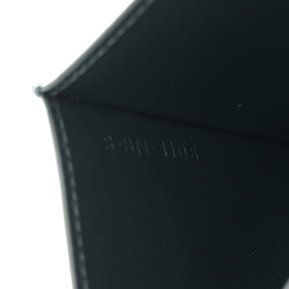 Celine Grained Calfskin Card Holder Amazone 8 of 10