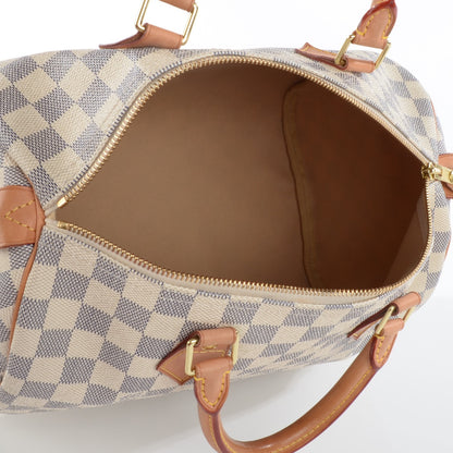 Louis Vuitton Damier Azur Speedy 30 5 of 8