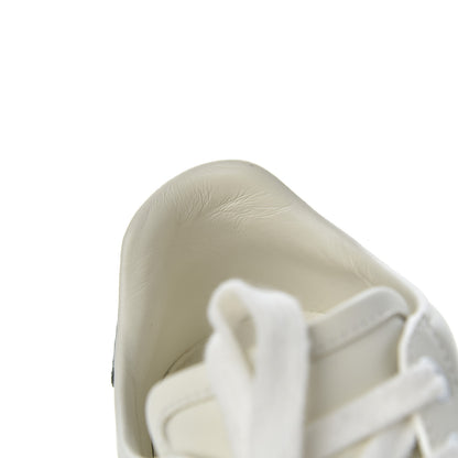 Gucci Calfskin Ayers Bee Embroidered Womens Ace Sneakers 35 White Green 18 of 19