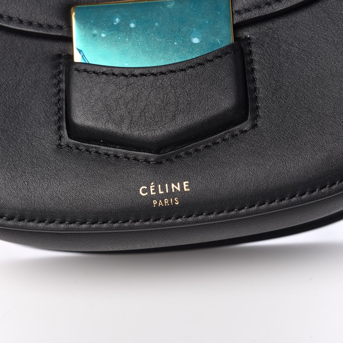 Smooth Calfskin Small Trotteur Black