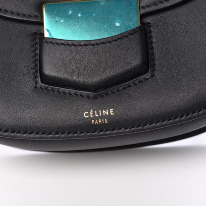 Celine Smooth Calfskin Small Trotteur Black 6 of 10