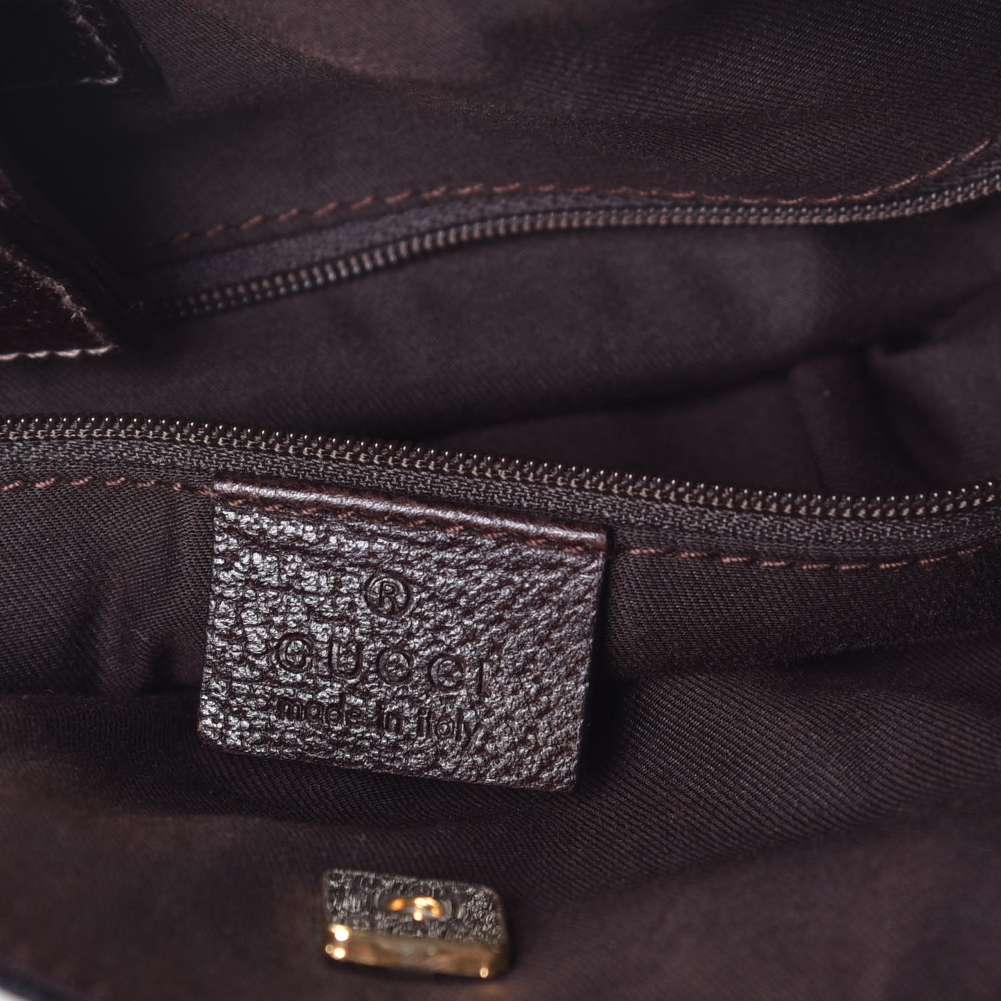 Monogram Medium Abbey Convertible Tote Dark Brown